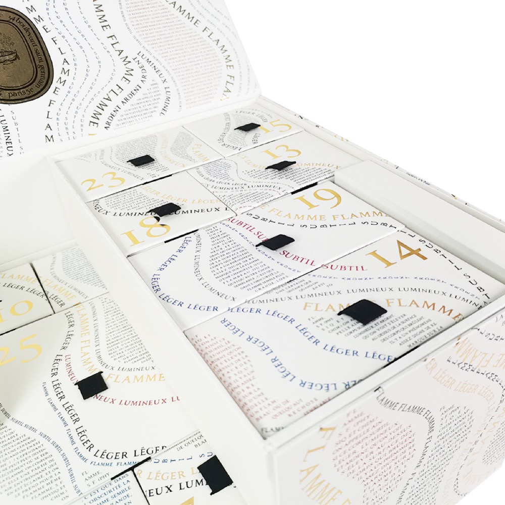 White Luxury Drawer Advent Calendar Box Thumbnail 8