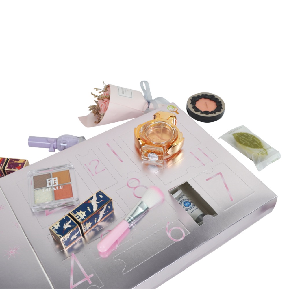 Pink Nutcracker Advent Calendar Box