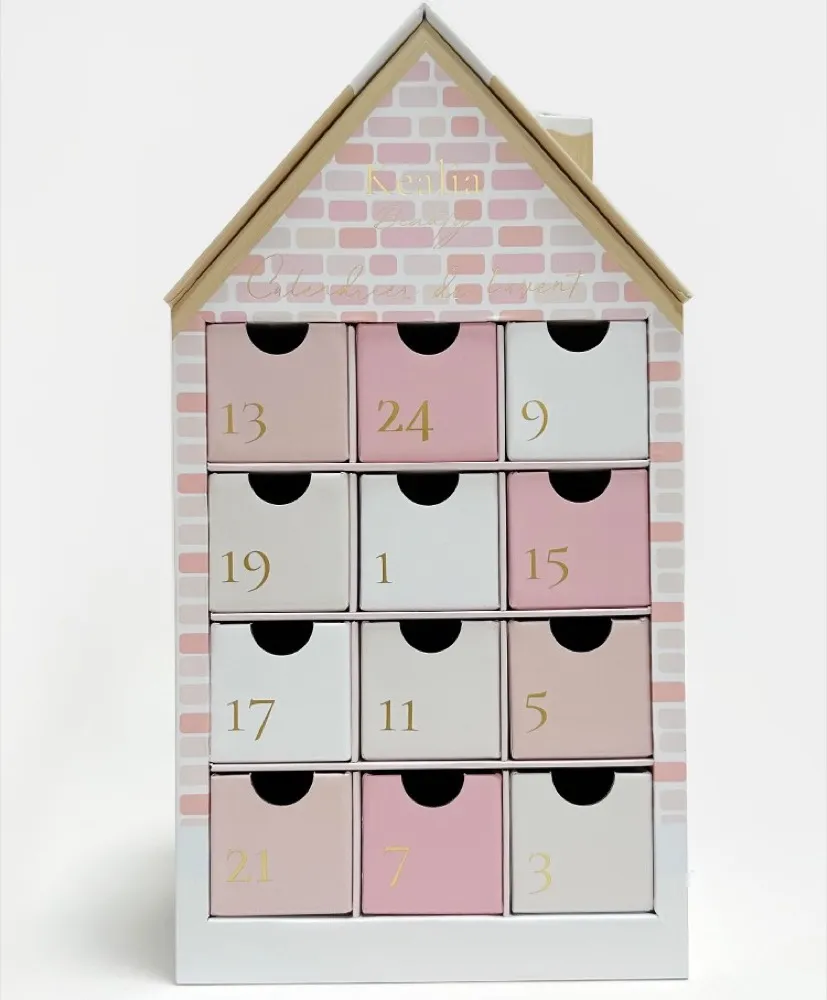 Small House Shape Advent Calendar Box Thumbnail 2