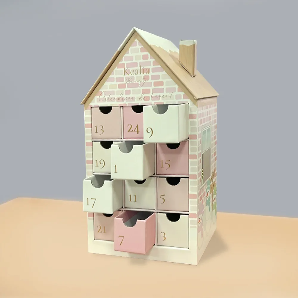 Small House Shape Advent Calendar Box Thumbnail 6