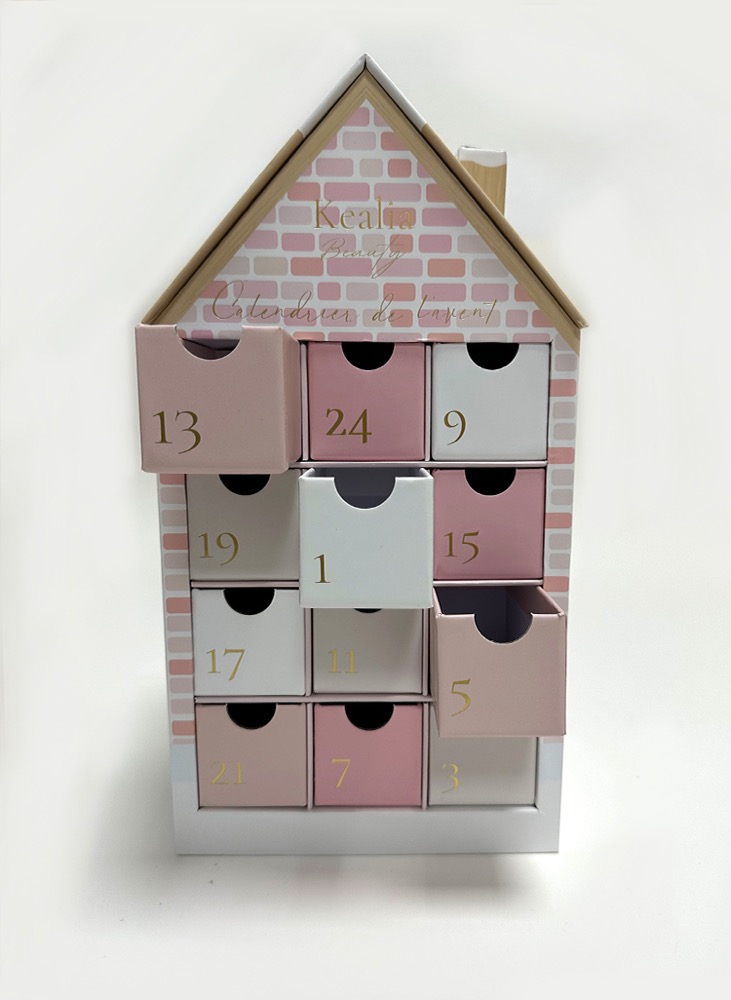 Small House Shape Advent Calendar Box Thumbnail 5