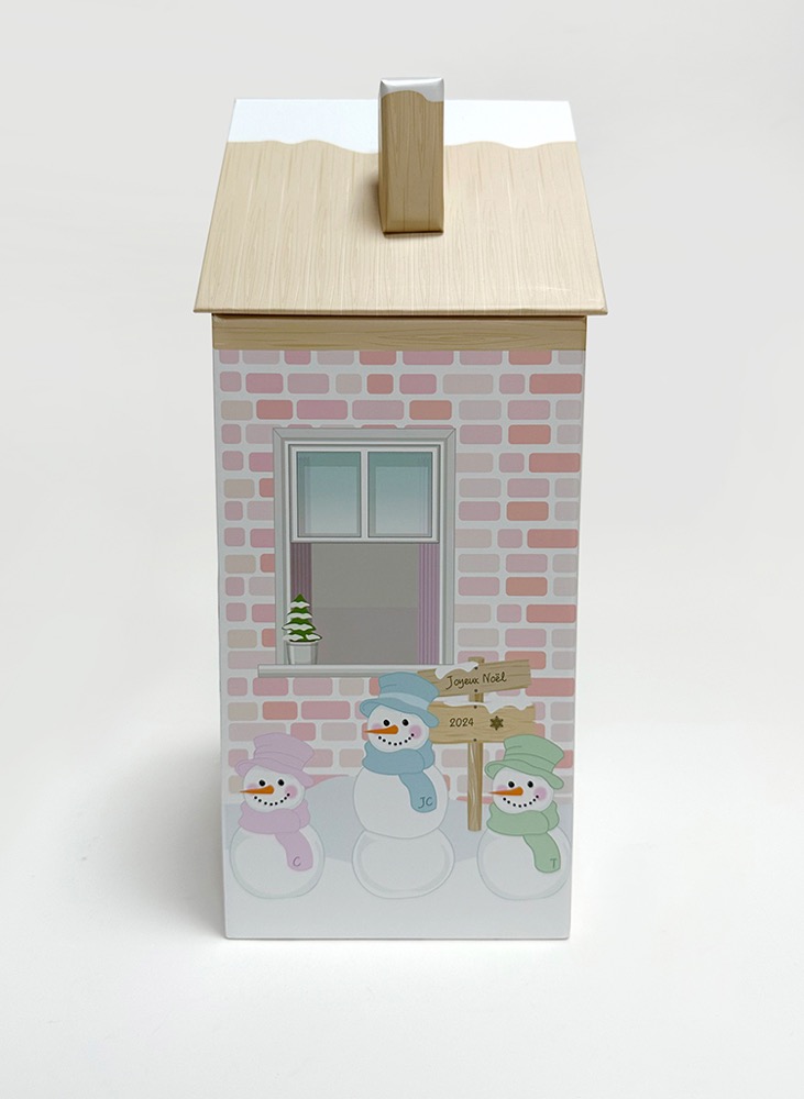 Small House Shape Advent Calendar Box Thumbnail 8