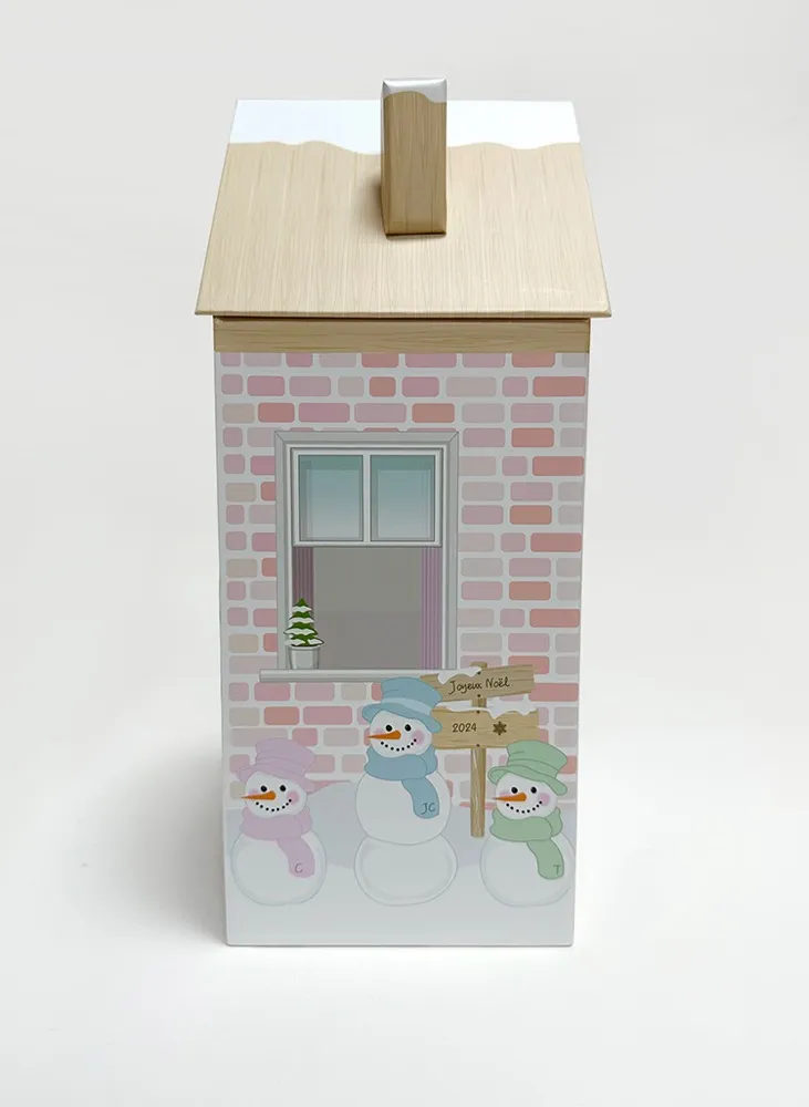 Small House Shape Advent Calendar Box Thumbnail 16