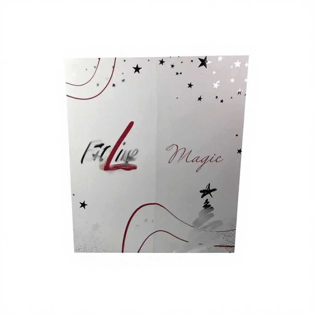 White Red Drawer Advent Calendar Box Thumbnail 3