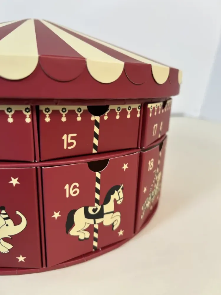 Carousel Tent Advent Calendar Box Thumbnail 4