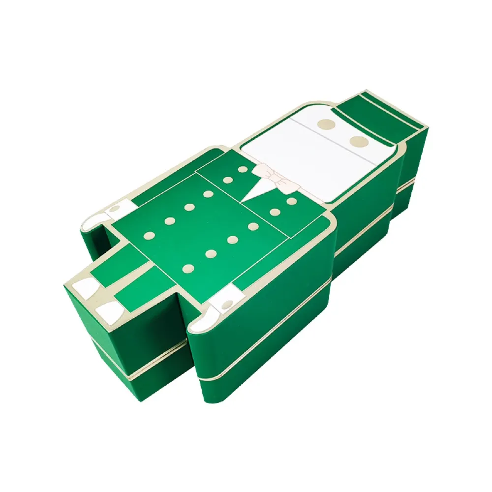 Green Custom Shape Advent Calendar Box Thumbnail 4