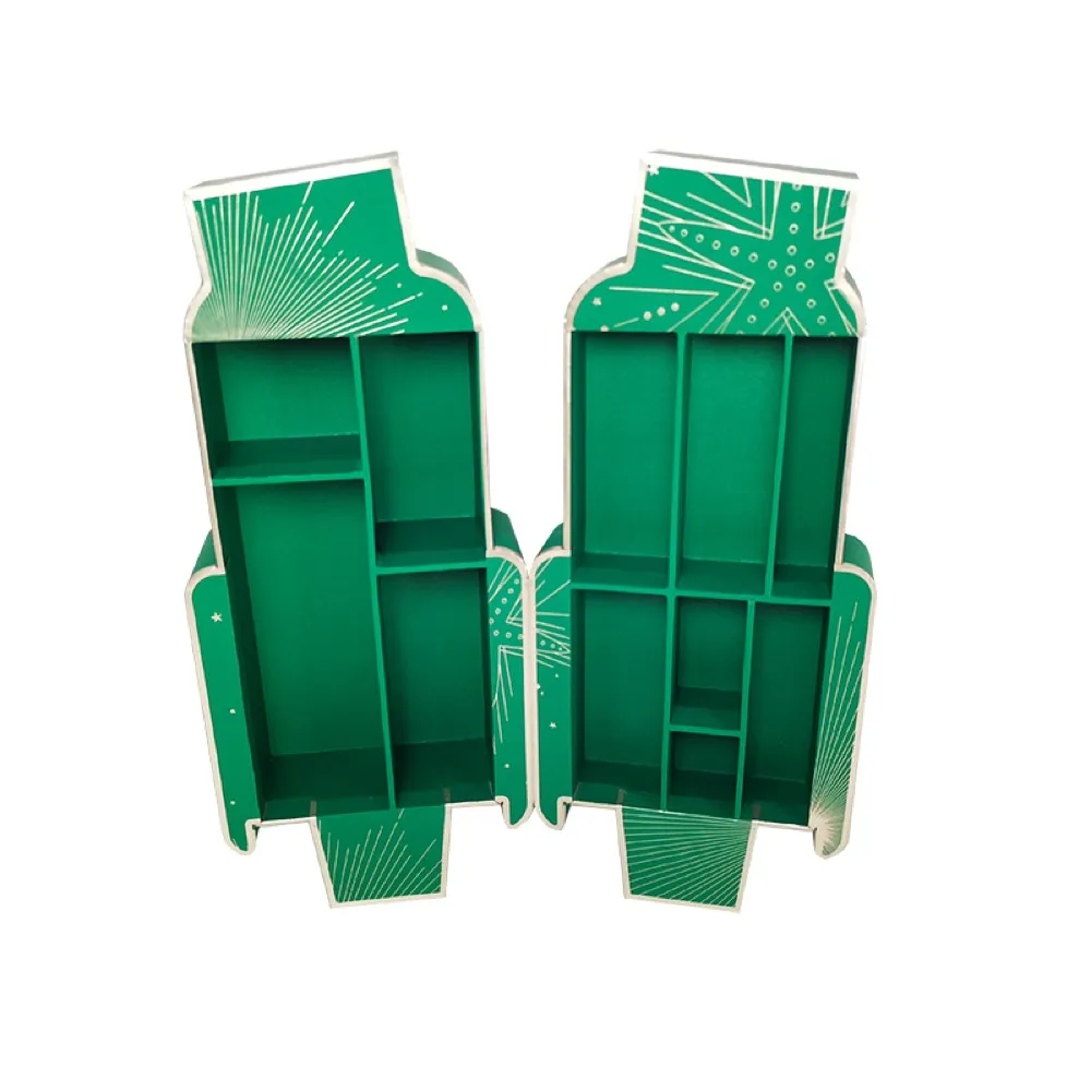 Green Custom Shape Advent Calendar Box Thumbnail 12