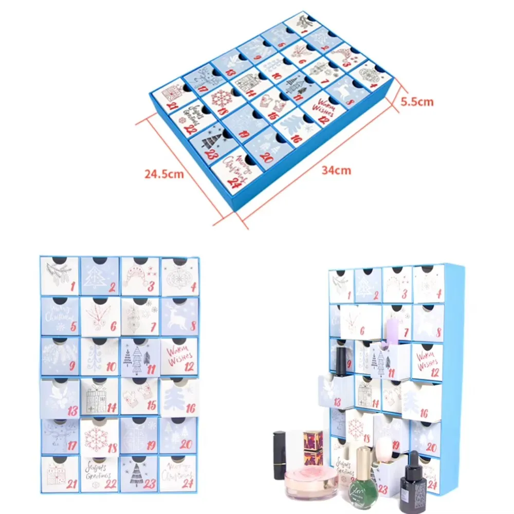 Classic 24-Day Drawer Advent Calendar Box Thumbnail 6