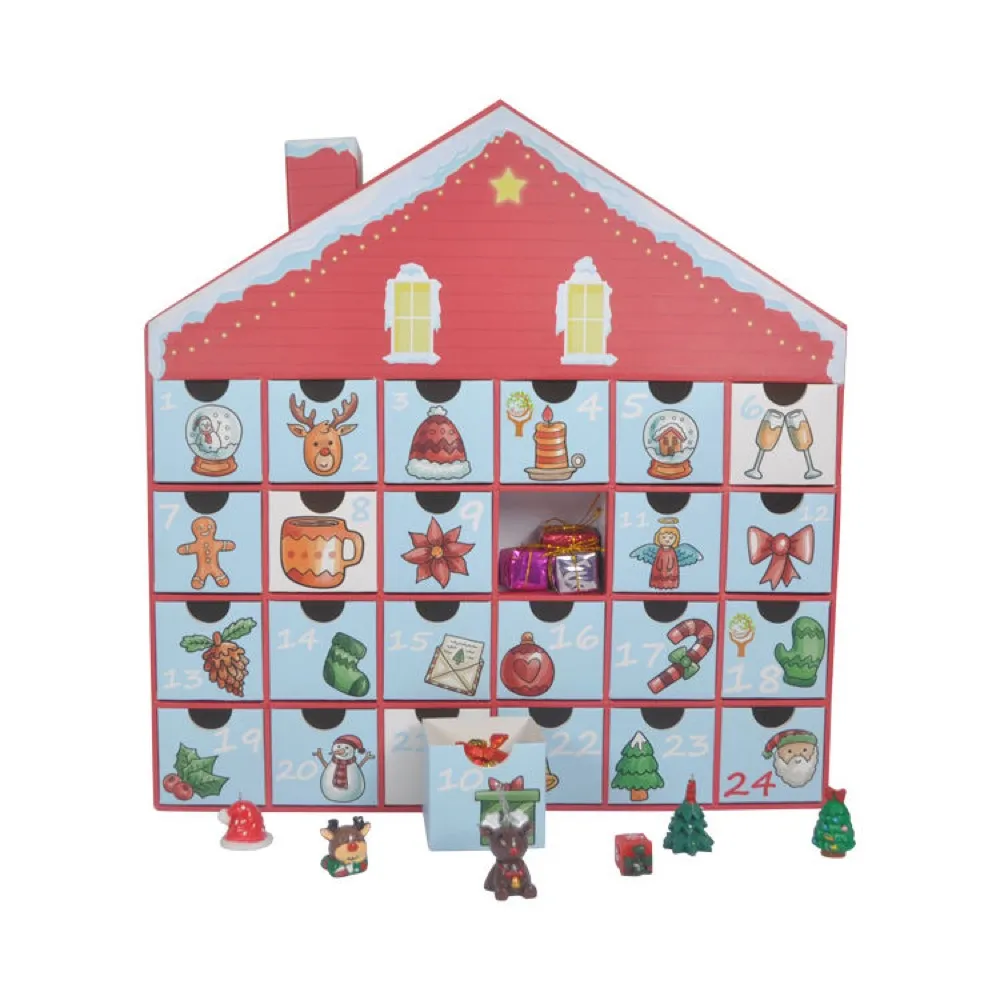 Classic 24-Day Drawer Advent Calendar Box Thumbnail 8