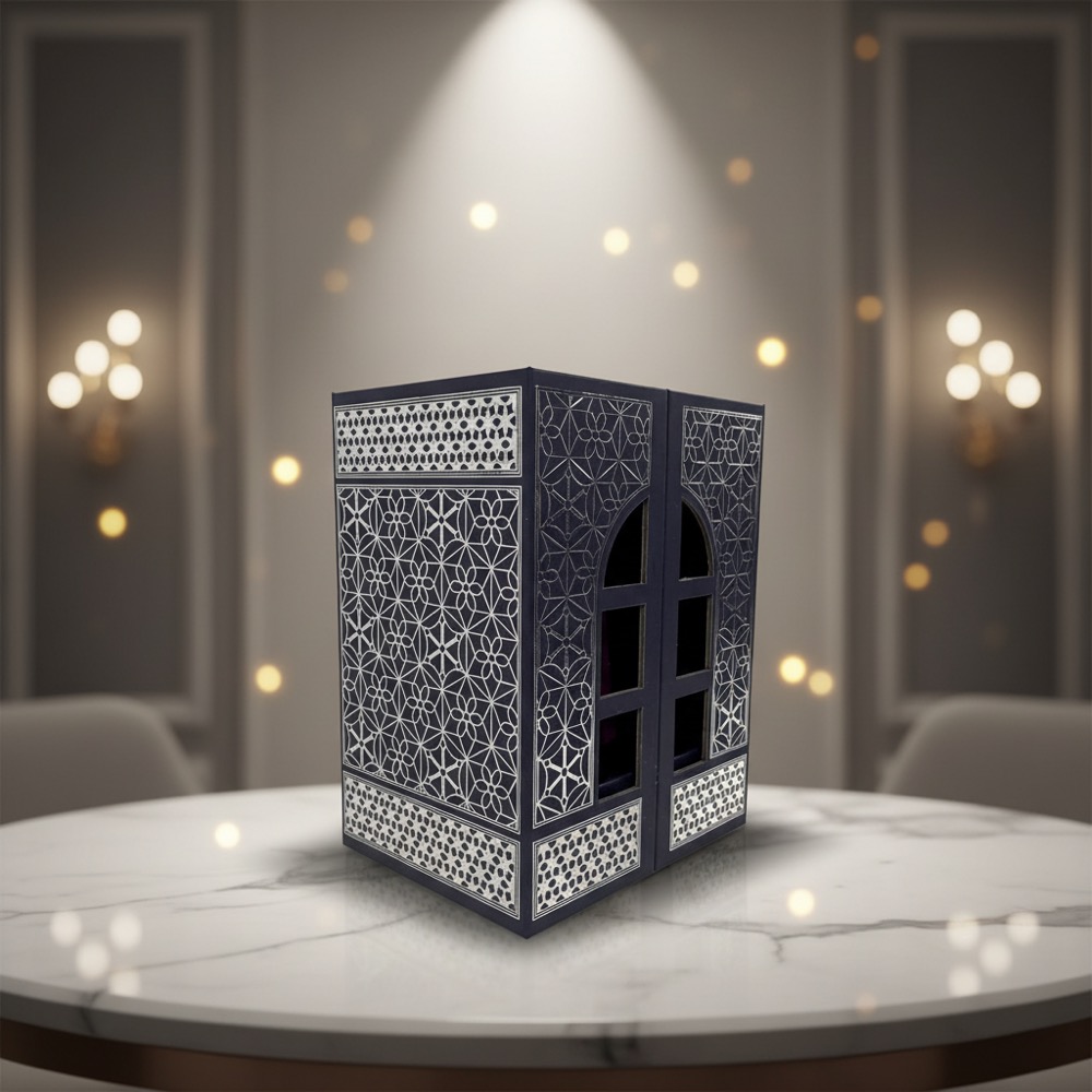 Arabesque Gatefold Double Door Oud Box Thumbnail 4