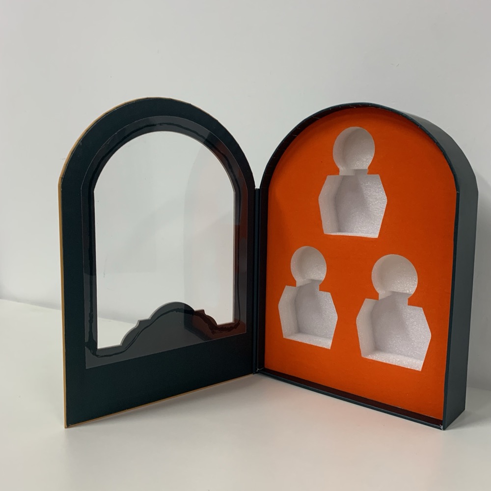Arched Single Door Perfume Travel Set Box Thumbnail 7