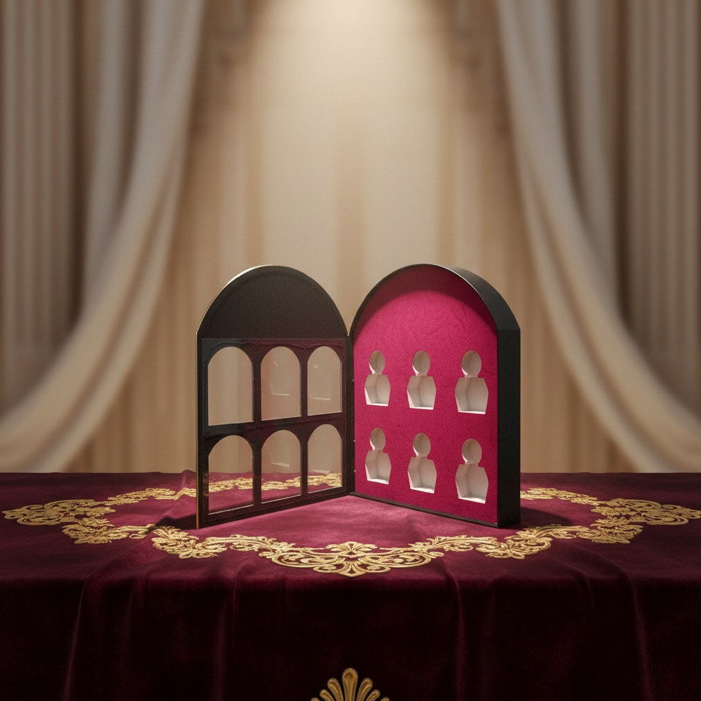 Arched Single Door Fragrance Discovery Display Box Thumbnail 3