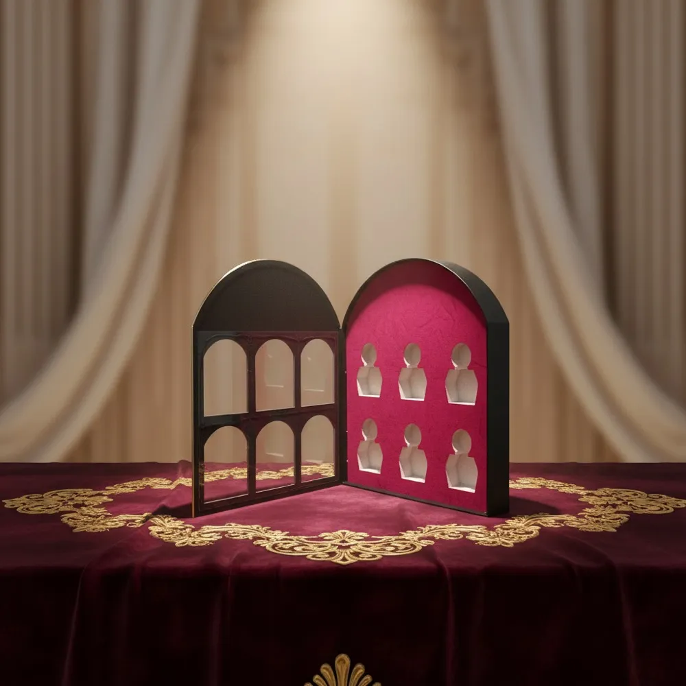 Arched Single Door Fragrance Discovery Display Box Thumbnail 6