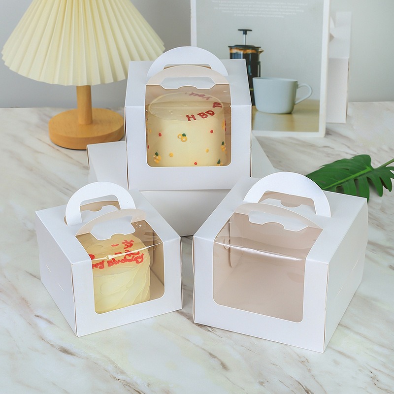Custom Window Handle Cake Box Thumbnail 3