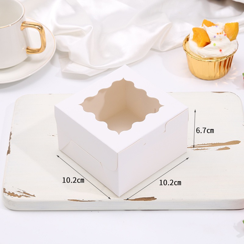 Custom 1-Piece Cupcake Box