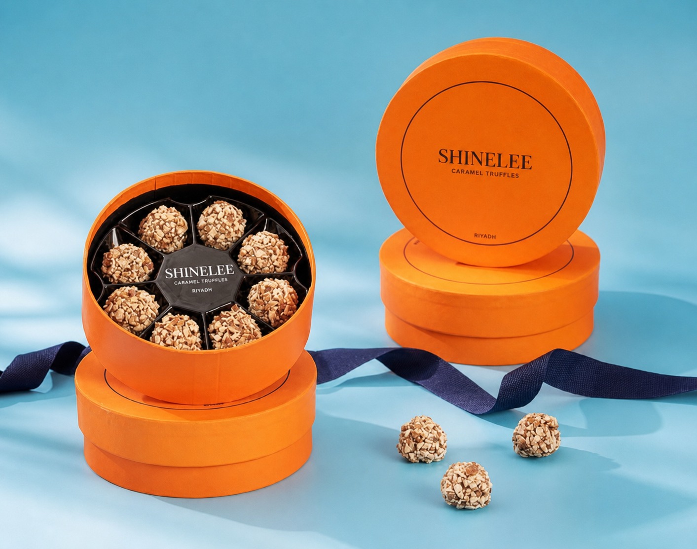 Custom Round Chocolate Gift Box