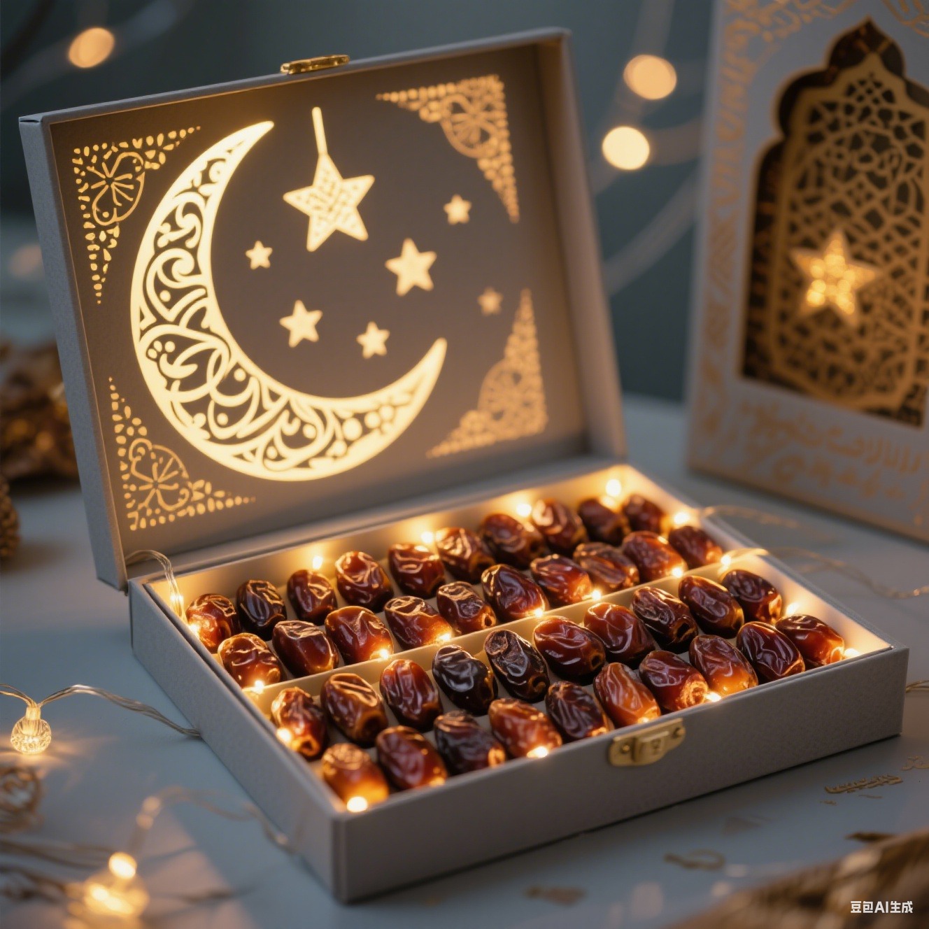 Custom Light-Up Dates Gift Box Thumbnail 2