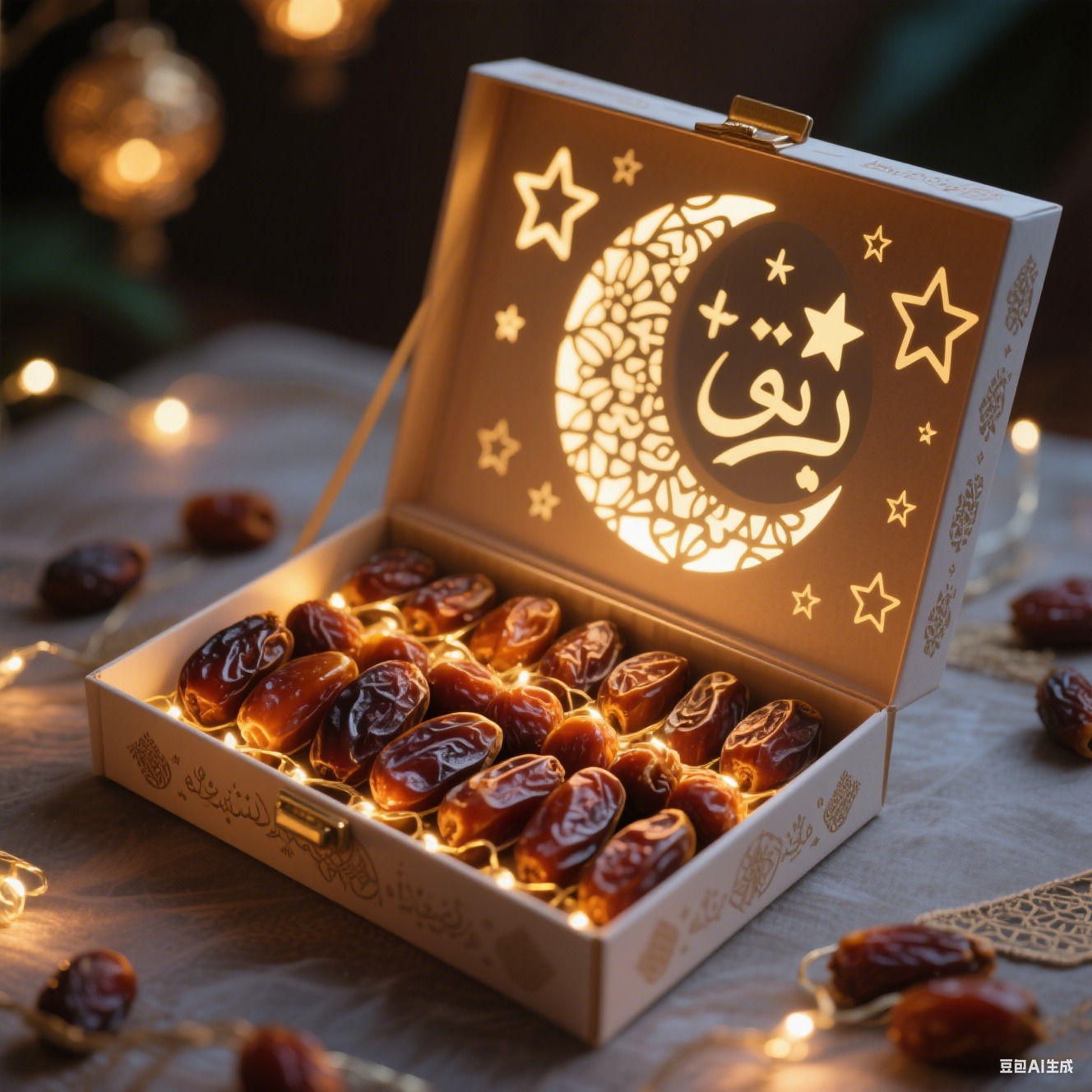 Custom Light-Up Dates Gift Box Thumbnail 3