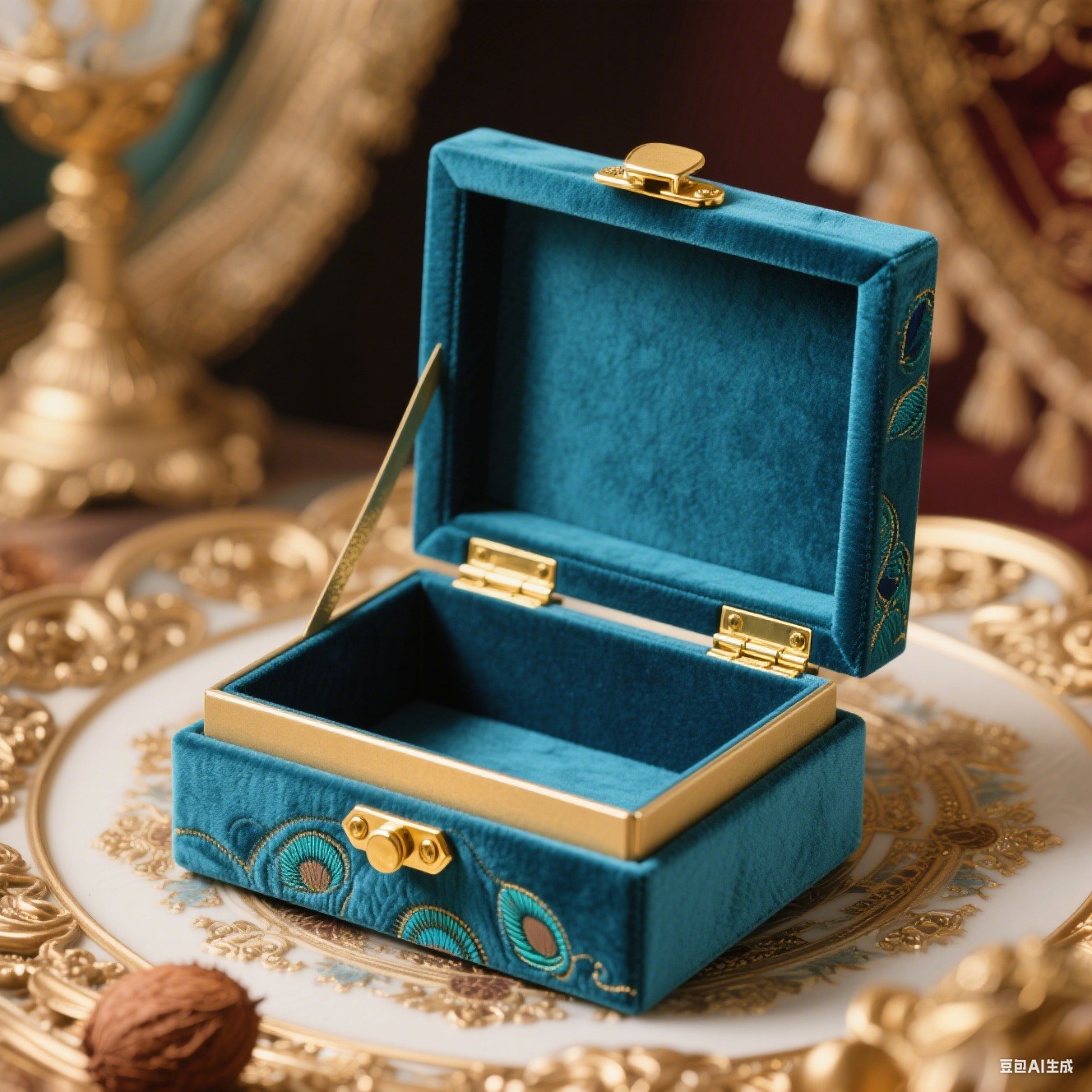 Custom Velvet Dates Gift Box Thumbnail 2