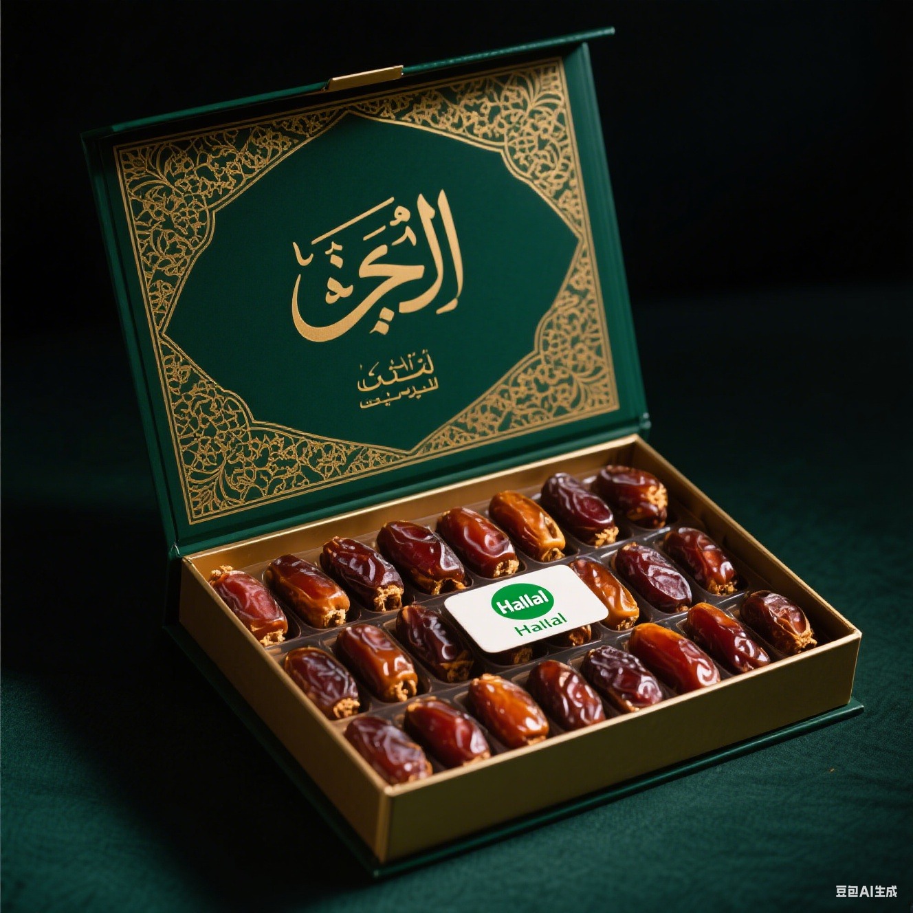 Custom Velvet Dates Gift Box Thumbnail 4