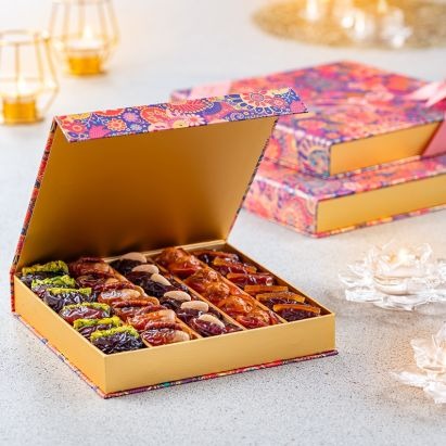 Custom Printed Dates and Dessert Box