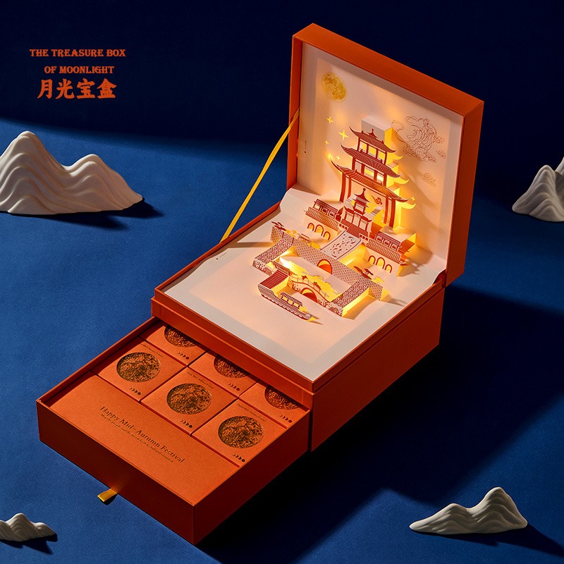 Custom Mooncake Gift Box Style 04 Thumbnail 5