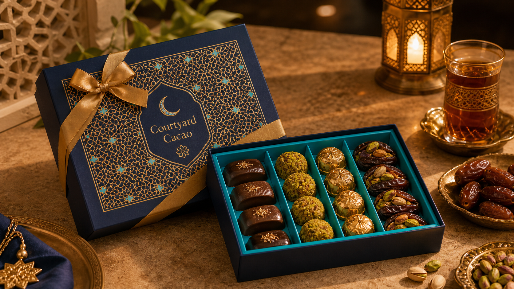 Eid Mubarak Rigid Chocolate Box