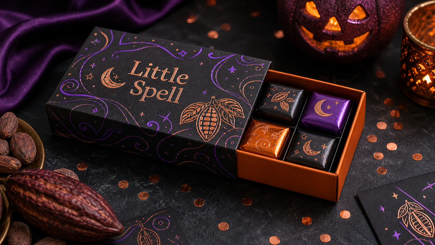Mini Halloween Card Sleeve Box