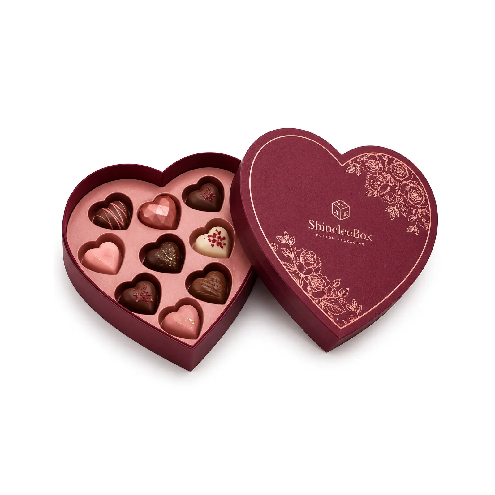 Heart Shaped Chocolate Gift Box Thumbnail 2