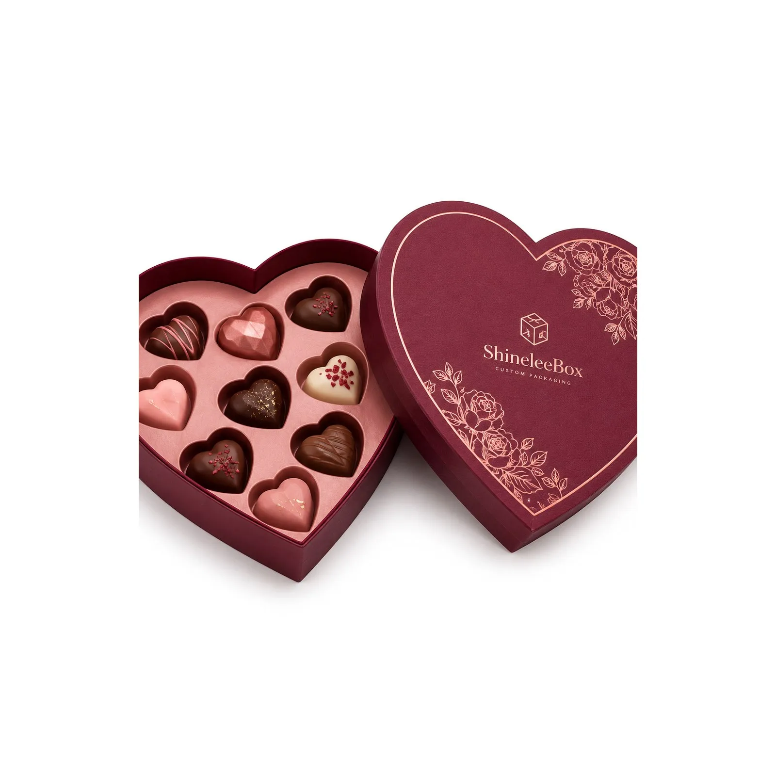 Heart Shaped Chocolate Gift Box Thumbnail 4