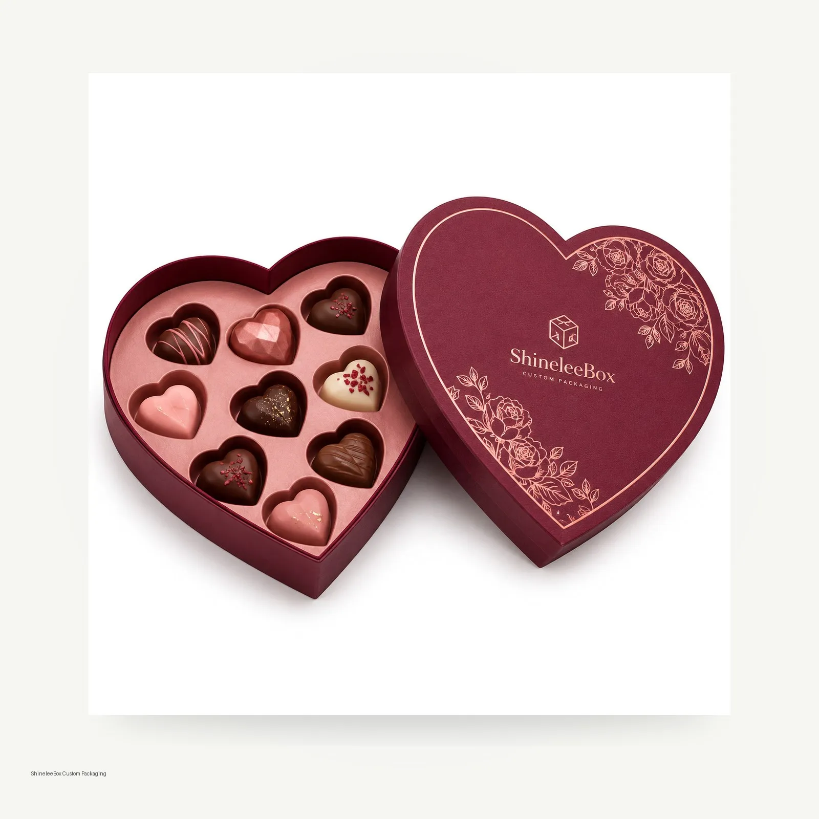 Heart Shaped Chocolate Gift Box Thumbnail 8