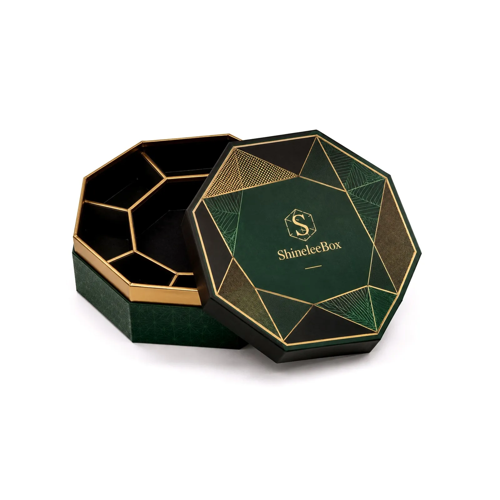 Octagonal Custom Gift Box Thumbnail 2