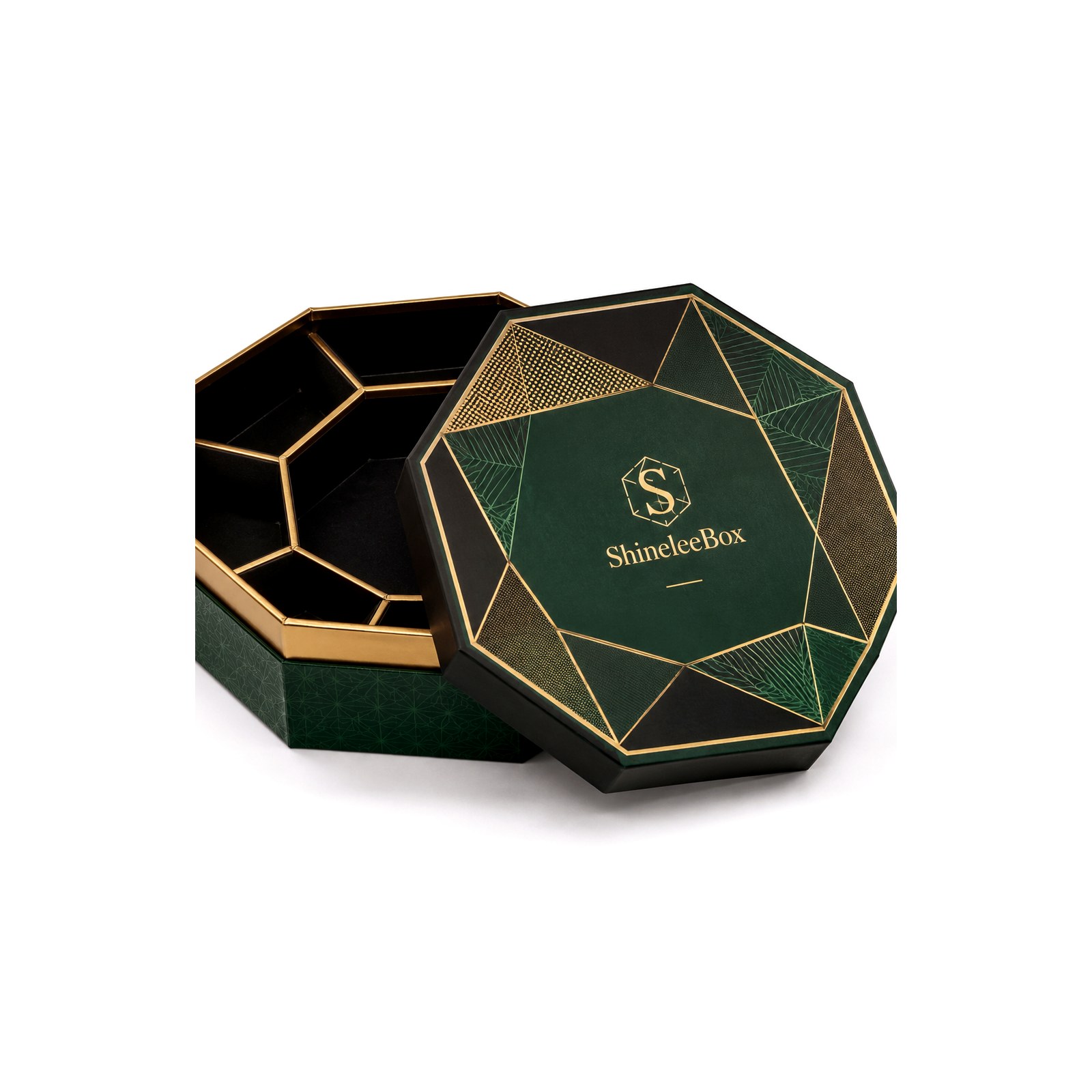 Octagonal Custom Gift Box Thumbnail 3
