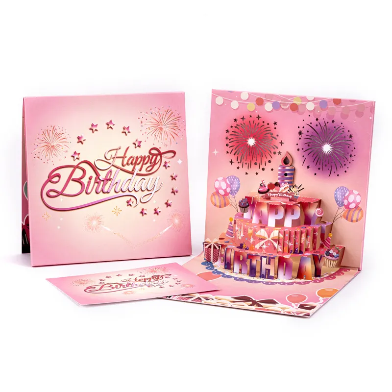 Interactive 3D Pop-Up Birthday Card with Light and Music Thumbnail 8