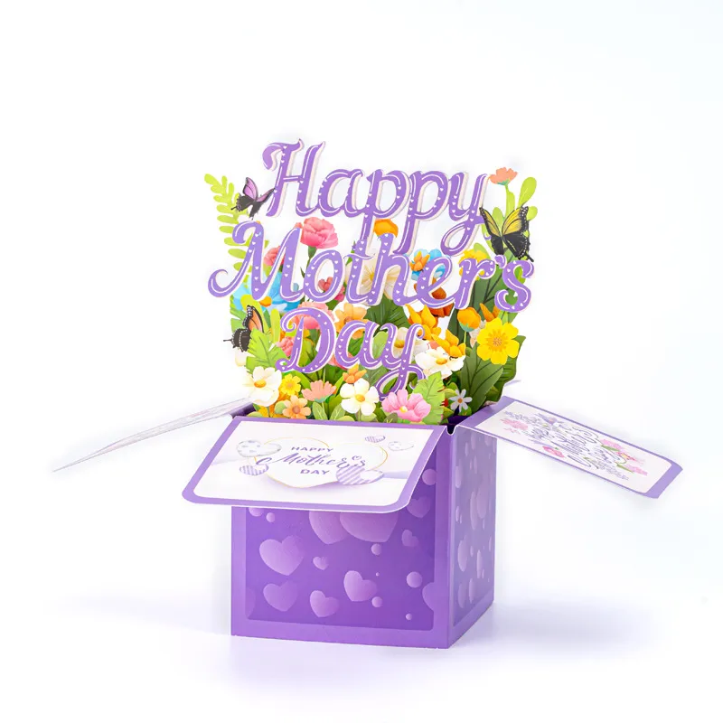 3D Pop-Up Festive Greeting Card with Bear and Balloons Thumbnail 10