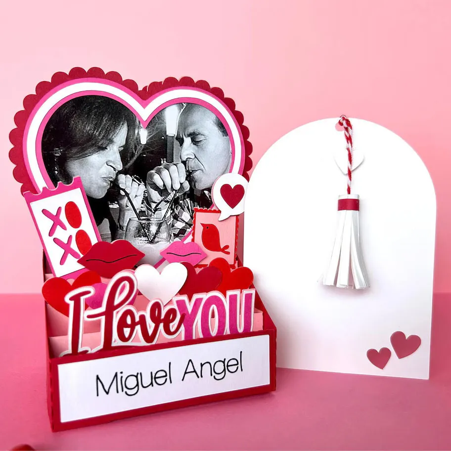 Custom 3D Pop-Up Romantic Photo Frame Greeting Card Thumbnail 8