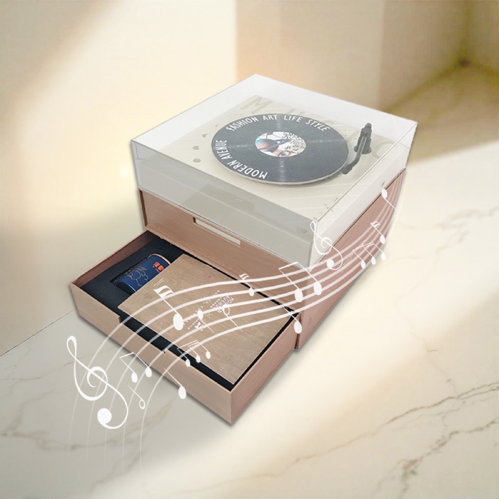 Music Vinyl Player Gift Box Thumbnail 3
