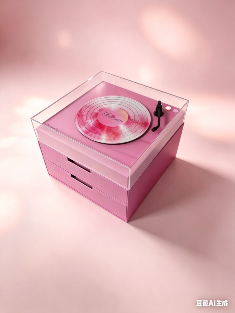 Music Vinyl Player Advent Calendar Box Thumbnail 4