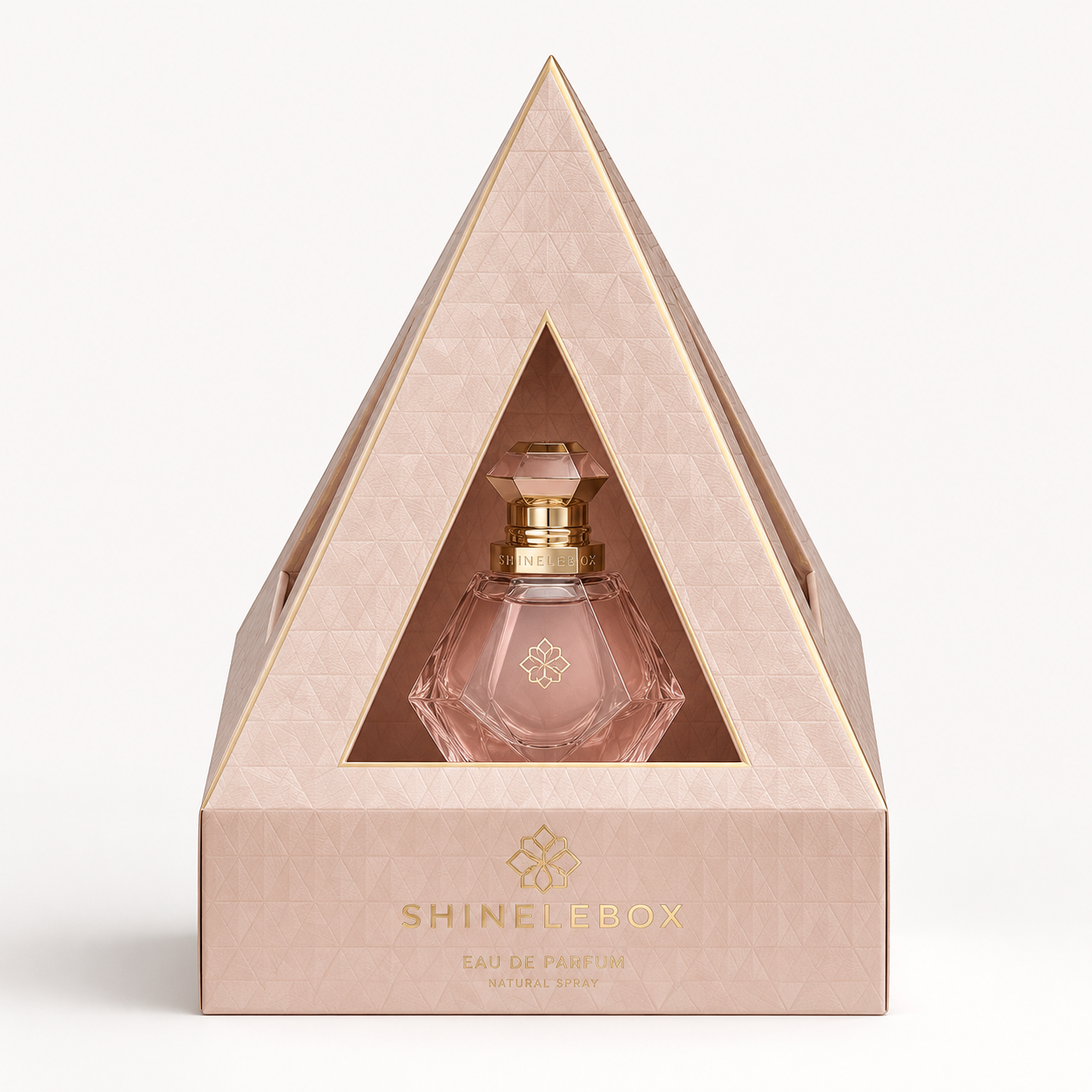 Luxury Triangle Window Perfume Gift Box