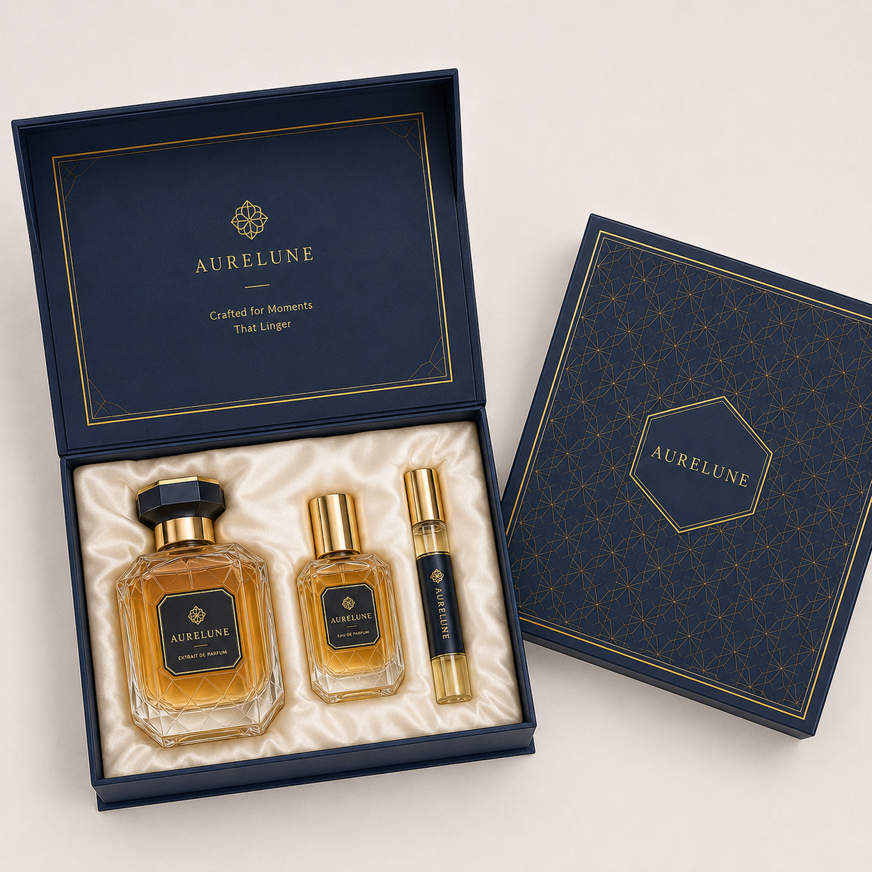 Exclusive V-Opening Luxury Perfume Box