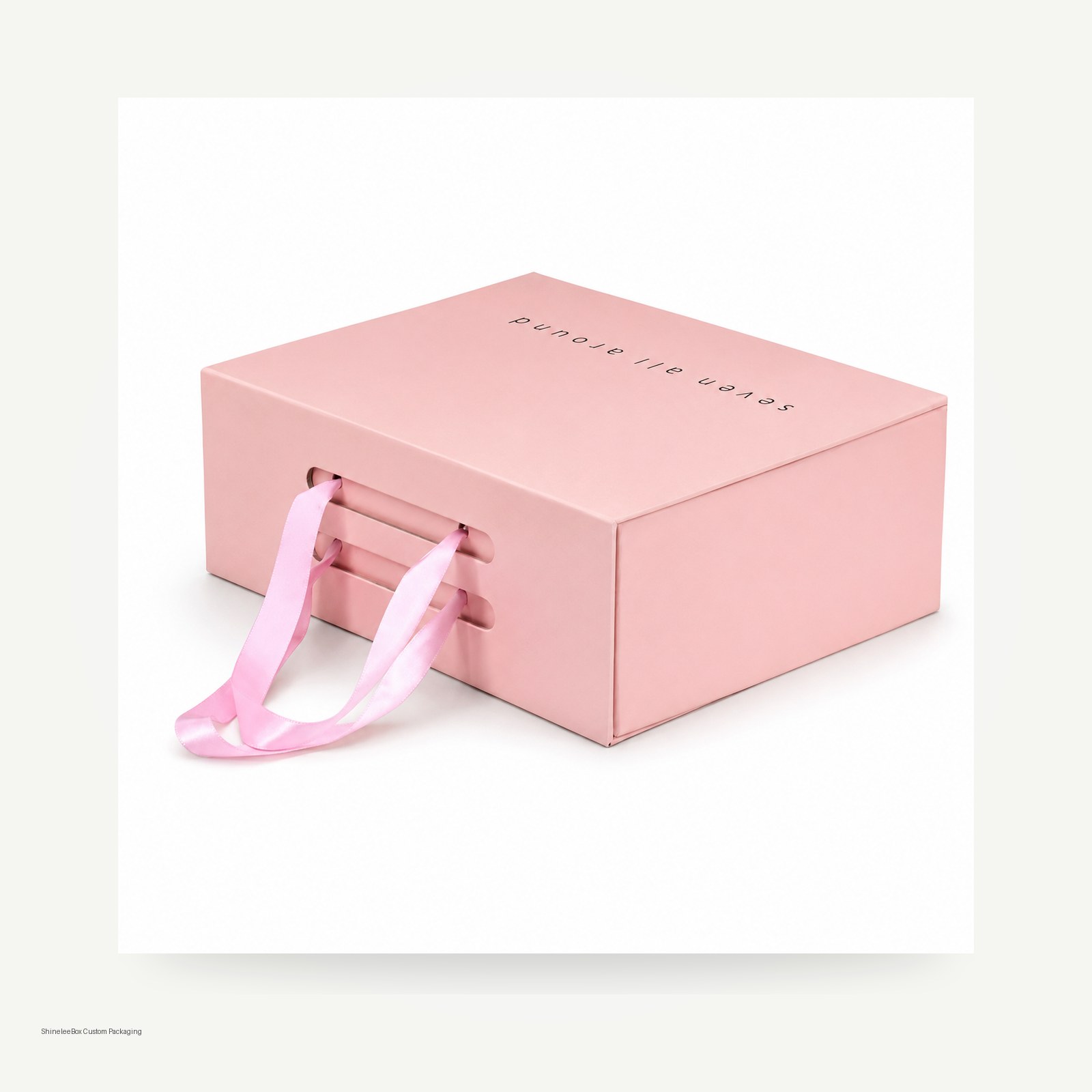 Soft Pink Rigid Gift Box Thumbnail 7