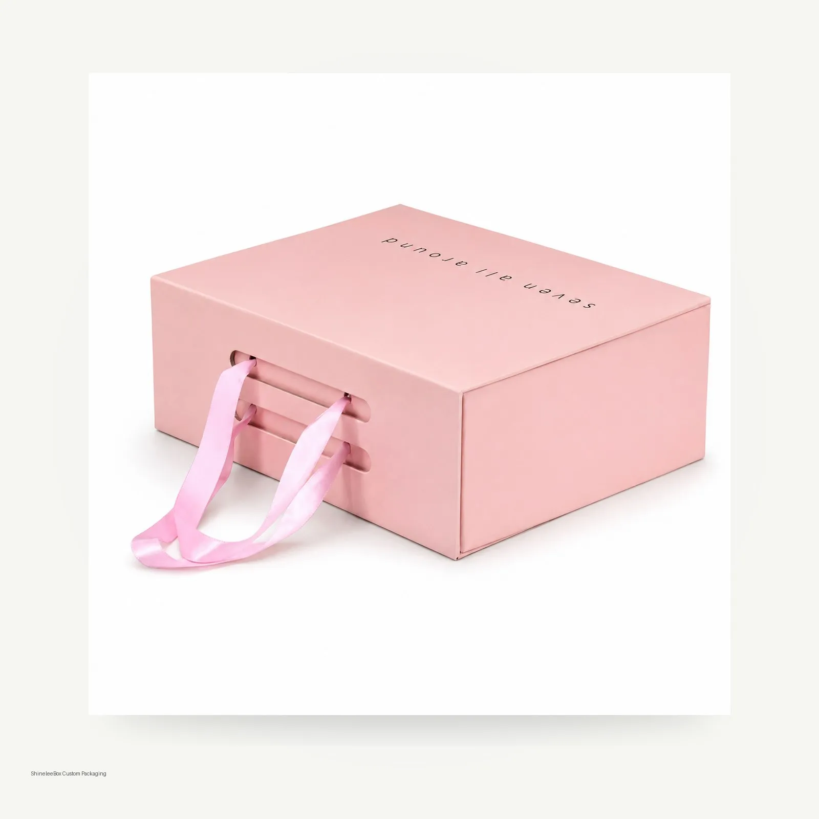 Soft Pink Rigid Gift Box Thumbnail 8