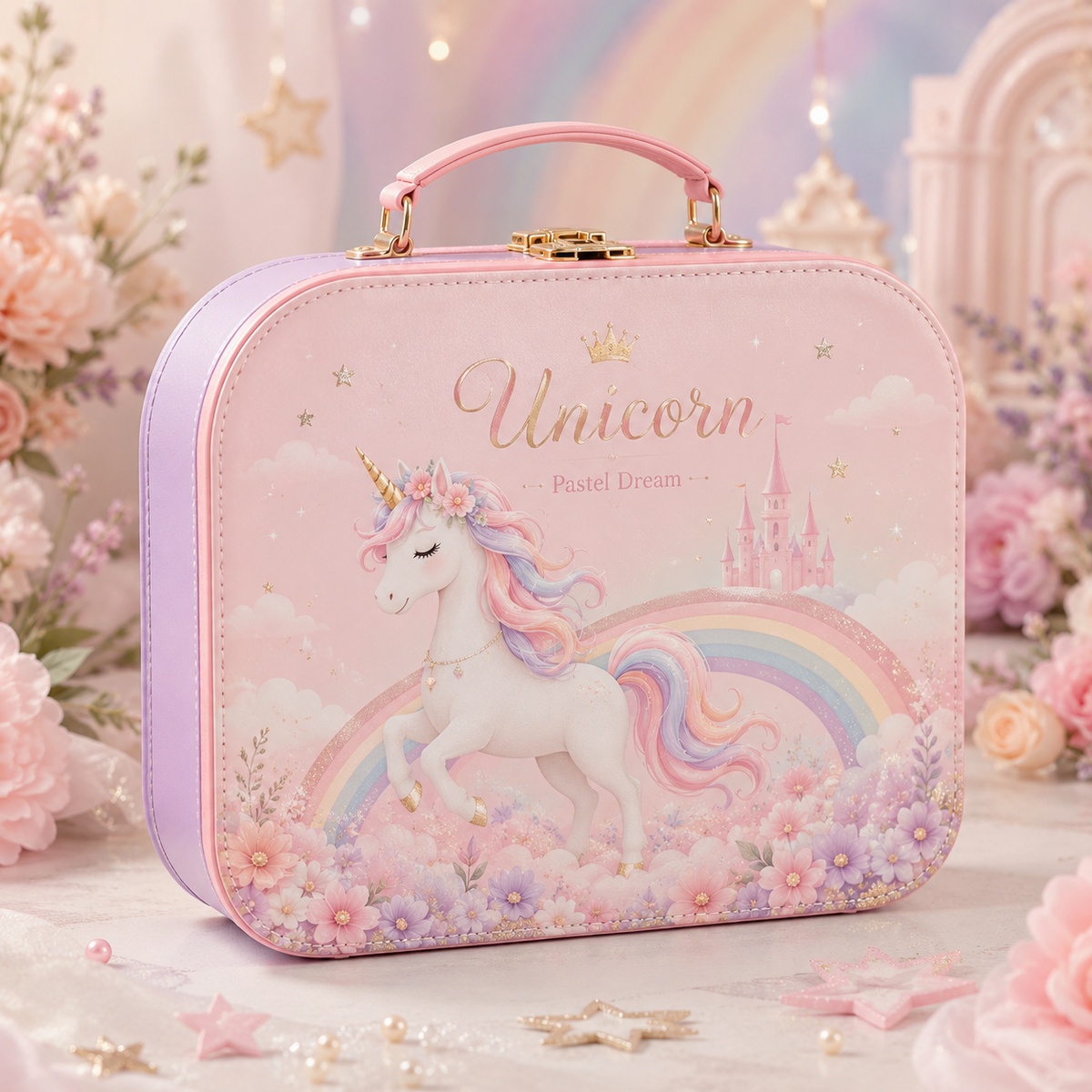 Unicorn Princess Suitcase Gift Box