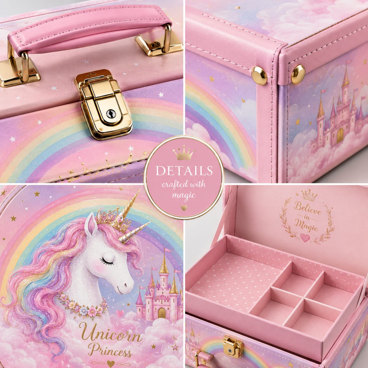 Unicorn Princess Suitcase Gift Box Thumbnail 4