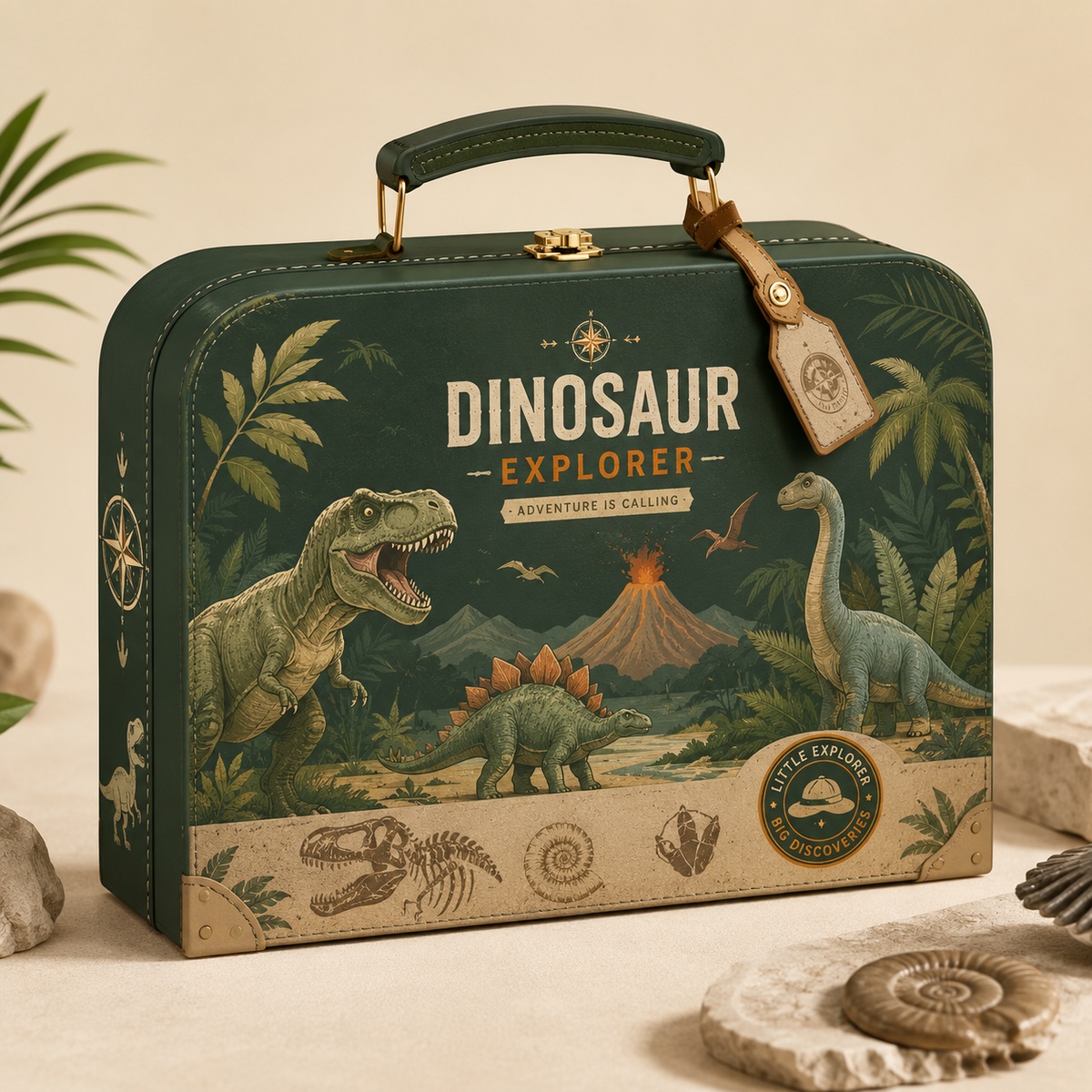 Dinosaur Explorer Suitcase Gift Box