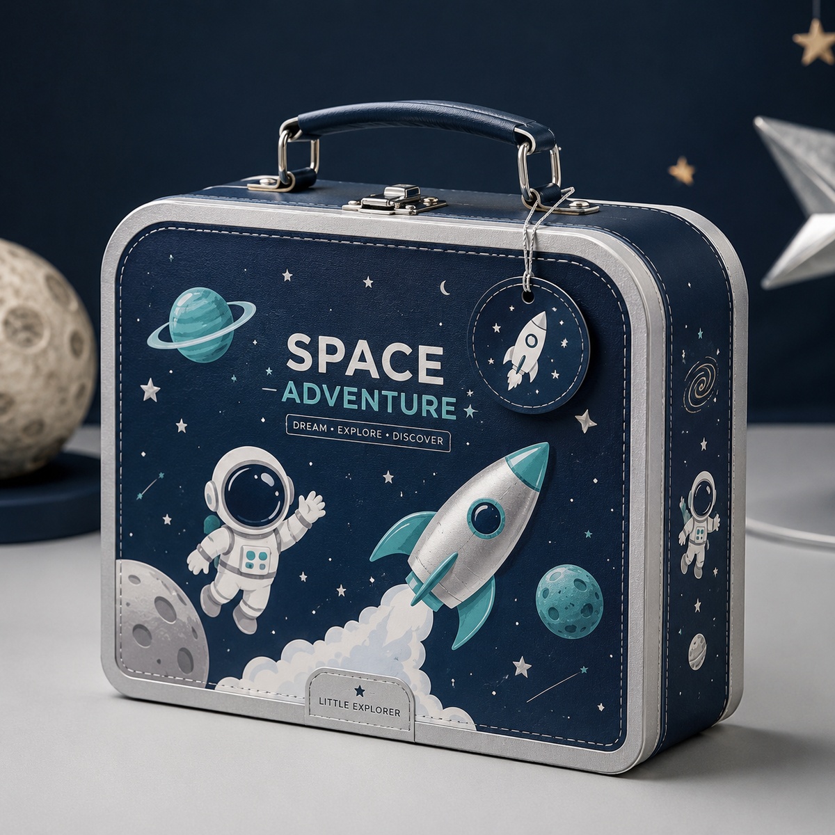 Space Adventure Suitcase Gift Box