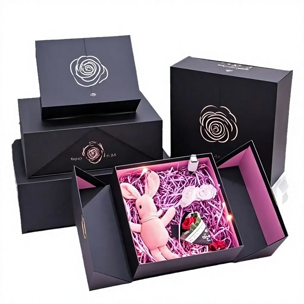 Butterfly Double-Door Opening Luxury Magnetic Box