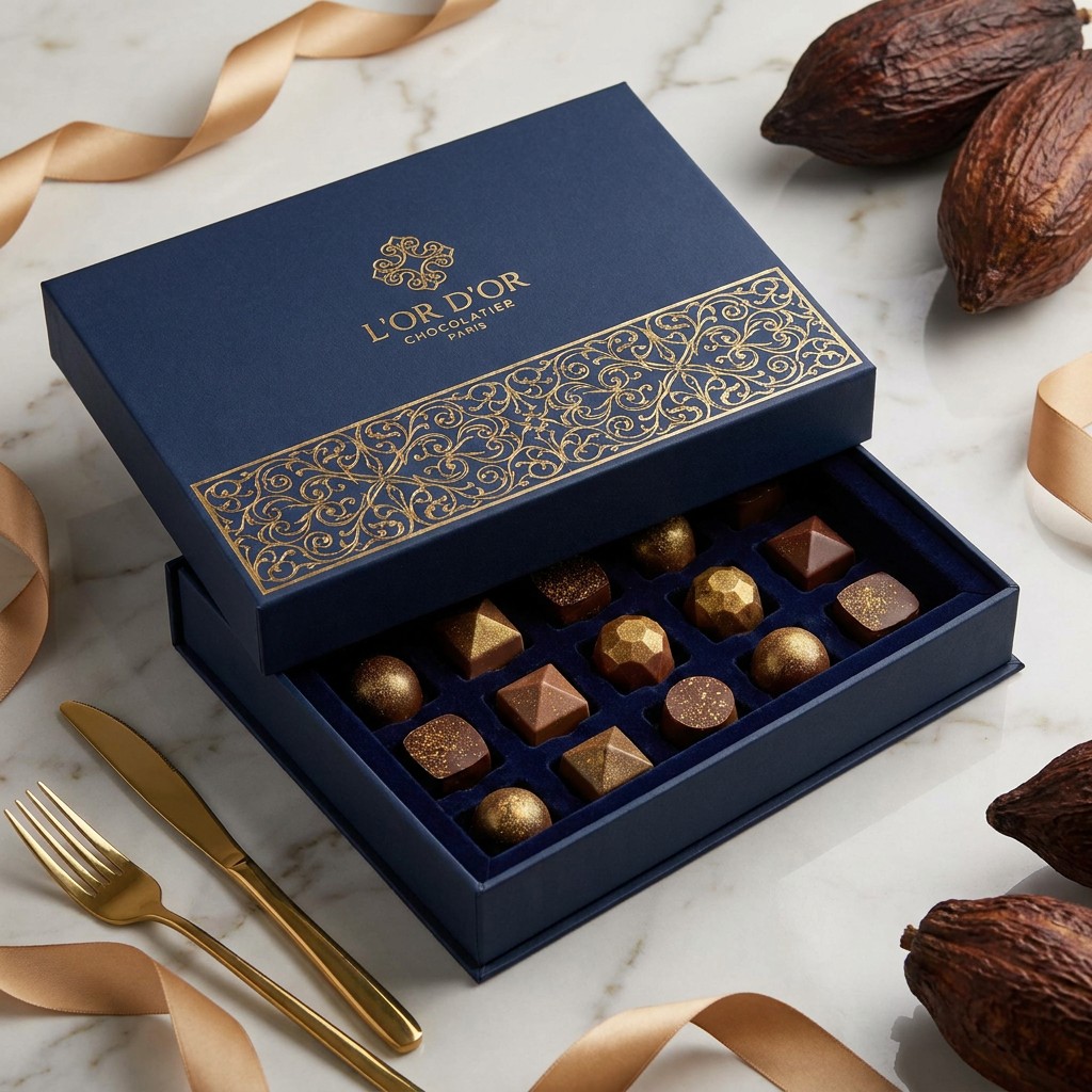 Custom Rigid Chocolate Gift Box